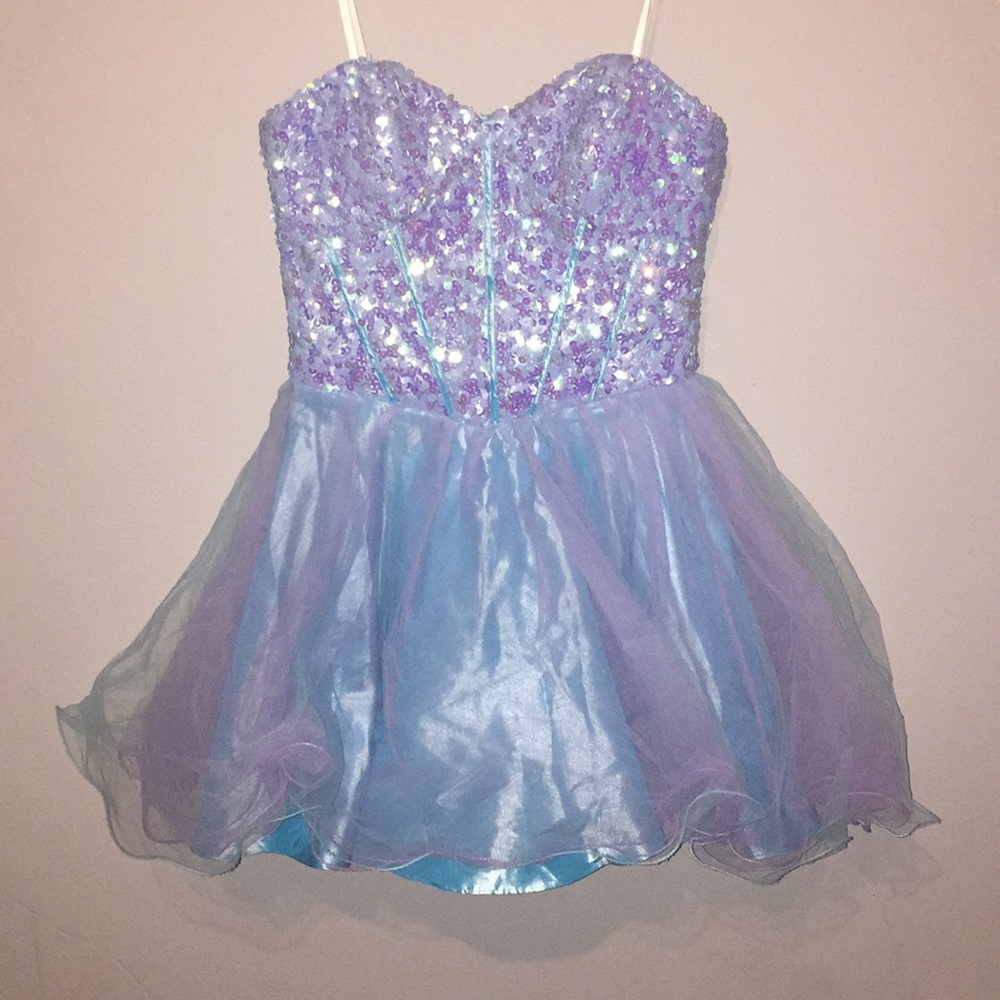 Prom mini dress